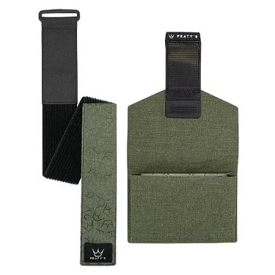Abbildung von Peaty&#039;s Holdfast Trail Tool Wrap Moss Green
