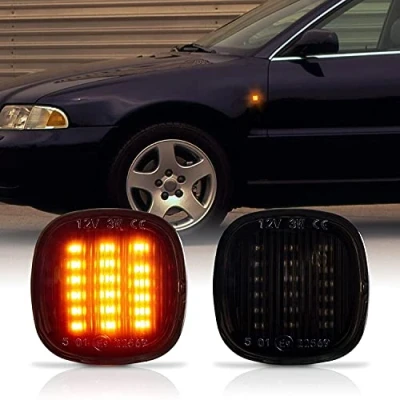 Abbildung von Recambo LED SEITENBLINKER passend für AUDI A3 8L, A4 B5, A8 D2 SEAT IBIZA 6K SCHWARZ