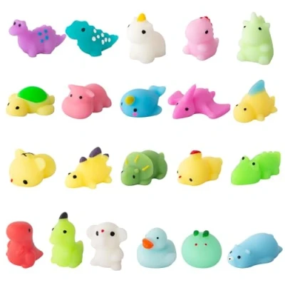 Abbildung von 21 Stück Kawaii Mochi Squishy Toys, Niedlich Squeeze Squishies Antistress Fidget Spielzeug für Kinder Erwachsene, Mitgebsel Kindergeburtstag Klassenzimmerpreise Party Geschenke Ostereier Füller