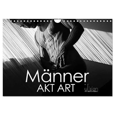 Abbildung von Männer AKT Art (Wandkalender 2025 DIN A4 quer), CALVENDO Monatskalender