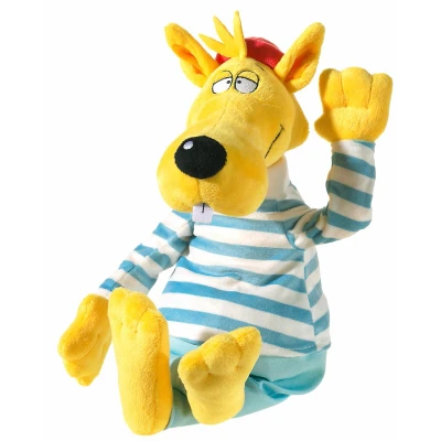 Abbildung von K&Auml;PTN BLAUB&Auml;R Pl&uuml;schfigur Hein Bl&ouml;d, mittel, 25cm