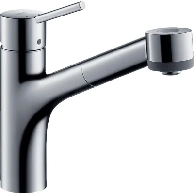Abbildung von hansgrohe Küchenarmatur &quot;Talis M52&quot;, 170 Ausziehbrause 2 Strahlarten, chrom
