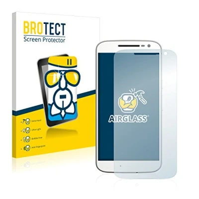 Abbildung von BROTECT Schutzglas für Motorola Moto G4 Schutzfolie Panzer Folie Glas [Extrem Kratzfest 9H, Anti Fingerprint, Ultra Transparent]