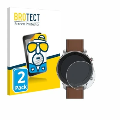 Abbildung von BROTECT Entspiegelungs Schutzfolie für Huami Amazfit GTR (47 mm) (2 Stück) Matte Displayschutz Folie, Anti Reflex, Fingerprint