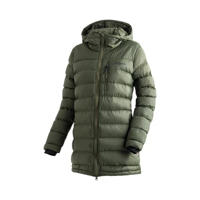 Abbildung von Maier Sports Funktionsmantel Lomnica Coat W Damen Mantel, leichtes Primaloft Material, 3 RV Taschen und Kapuze