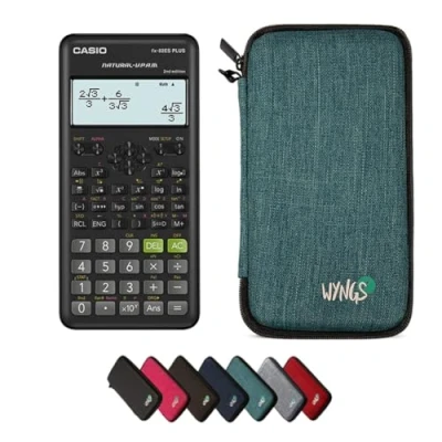 Abbildung von CALCUSO Sparpaket Türkis mit Taschenrechner Casio FX 82ES Plus 2nd Edition (Englisch)