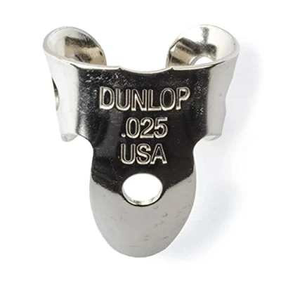 Abbildung von JIM DUNLOP Finger Nickel Silber, 2 Stück, 0,025 inch