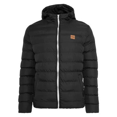 Abbildung von Urban Classics Basic Bubble Jacket Winterjacke, Herren, Größe: 4XL, Black