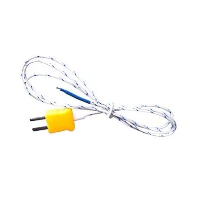 Abbildung von Thermoelement 50... +250C, Typ K Anschluss, Thermocouple, Temperaturfühler, Messperle für Thermometer und Multimeter