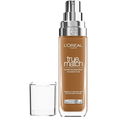 Abbildung von L&#039;Oréal Paris Make Up, Flüssige Foundation mit Hyaluron und Aloe Vera, True Match Nr. 8N Cappuccino, 30 ml