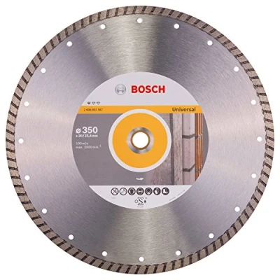 Abbildung von BOSCH Diamanttrennscheibe Standard für Universal Turbo, 350 x 20,00 und 25,40 3 10, 2608602587