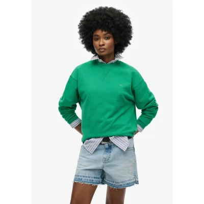 Abbildung von Superdry Studios CREW Sweatshirt, Damen, Größe: 44, Drop kick green