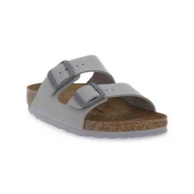 Abbildung von Birkenstock Arizona Narrow Unisex Hausschuh, Größe: 36, Stone coin Schuhe