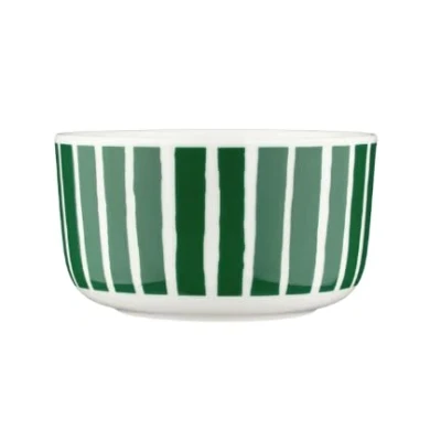 Abbildung von Marimekko Oiva/Piccolo Bowl 5 dl, White, Green