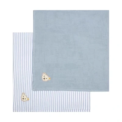 Abbildung von Steiff 2 PACK Mullwindel für Kinder, Größe: One Size, Celestial blue