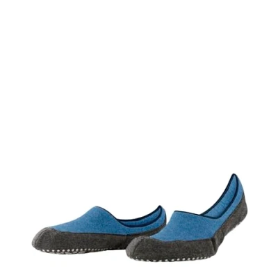 Abbildung von FALKE Herren Cosyshoe Invisible M HP Wolle Rutschhemmende Noppen 1 Paar Stoppersocken, Blau (Blue Sky 6749), 37 38