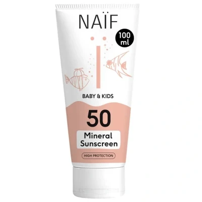Abbildung von Naïf Baby &amp; Kids Mineral Sunscreen Cream SPF50 100ml