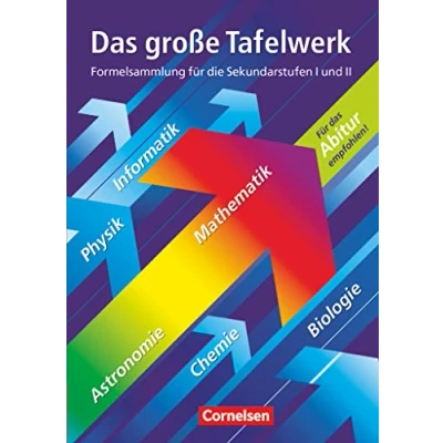 Abbildung von Das große Tafelwerk Formelsammlung für die Sekundarstufen I und II Westliche Bundesländer: Mathematik, Physik, Chemie, Astronomie, Informatik, Biologie Schulbuch