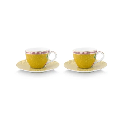 Abbildung von PIP STUDIO La Majorelle Espressotasse m Untere gelb Set2
