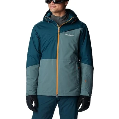 Abbildung von Columbia Iceberg POINT Jacket Winterjacke, Herren, Größe: XXL, Metal/night wave