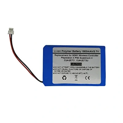 Abbildung von 1800mAh 3.7V Ersatz Akku für Sony Playstation 4 PS4 Dualshoc k Wireless Controller CUH ZCT2, ZCT2U, New 2016 Version,gen 2