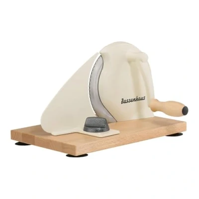 Abbildung von ZASSENHAUS Allesschneider Brotschneidemaschine &quot;Classic&quot; creme 072082