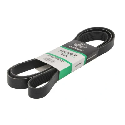 Abbildung von GATES 8PK2320HD Keilrippenriemen 2320 8 Polyester, EPDM (Ethylen Propylen Dien Kautschuk) MERCEDES BENZ: ACTROS MP4, ATEGO 3