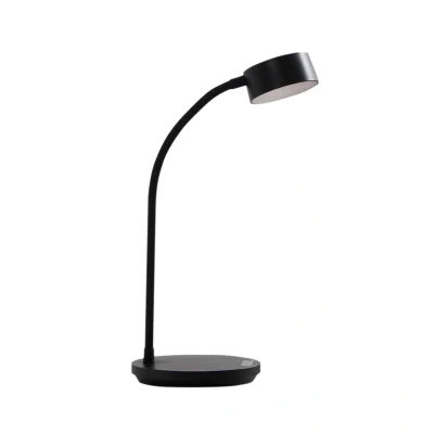 Abbildung von Lindby LED Tischleuchte Maori, schwarz, CCT, Metall, dimmbar