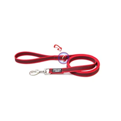 Abbildung von Julius K9 C&amp;amp G Schnur, rot/grau 20mm/1.8m mit Griff