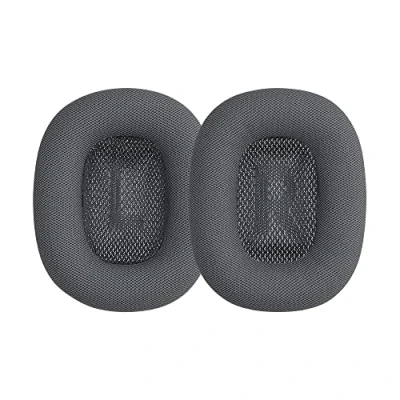 Abbildung von kwmobile 2X Ohrpolster kompatibel mit Apple AirPods Max Polster Kopfhörer aus Kunstleder für Over Ear Headphones
