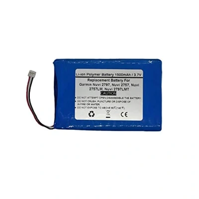 Abbildung von STARNOVO 3.7V 1500mAh Ersetzen GPS Navigator Akku für Garmin Nuvi 2797, 2757, 2757LM, 2797LMT außer 65292; 361 00066 00