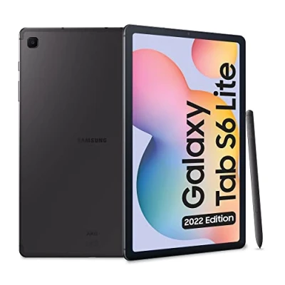 Abbildung von Samsung Galaxy Tab S6 Lite (2022), S Pen, Tablet, 10,4 Zoll LCD TFT, LTE, RAM 4 GB, 64 GB erweiterbar, Akku 7040 mAh, Android 12 Oxford Gray [Italienische Version] 2022