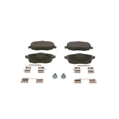 Abbildung von BOSCH 0 986 424 793 Bremsbelagsatz Low Metallic mit Schrauben Feder, Zubehör LANCIA: Ypsilon II