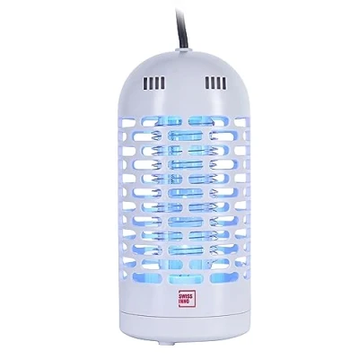 Abbildung von SWISSINNO Insektenfalle 3 Watt LED Mückenlampe Fliegenfalle Insektenvernichter Mückenfalle Mückenschutz Gegen Mücken + Fliegen im Innen, Effizient