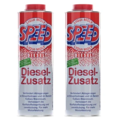Abbildung von 2x LIQUI MOLY 5160 Speed Diesel Zusatz Zugabe Kraftstoff Additiv 1L