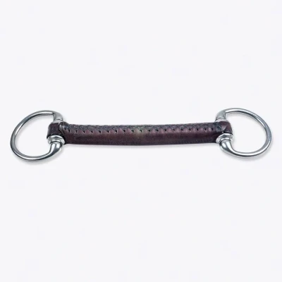 Abbildung von Trust Trens Gebiss Eggbut Straight Leder 20mm 11,5cm