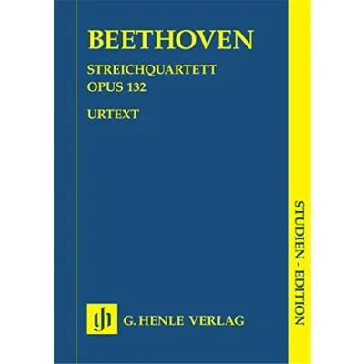 Abbildung von Streichquartett a moll op. 132; Studien Edition: Besetzung: Streichquartette (Studien Editionen: Studienpartituren)