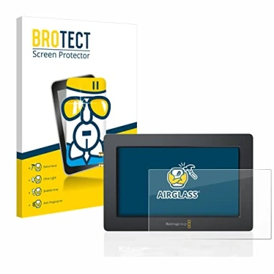 Abbildung von BROTECT Schutzglas für Blackmagic Design Video Assist (5.0) Schutzfolie Panzer Folie Glas [Extrem Kratzfest 9H, Anti Fingerprint, Ultra Transparent]