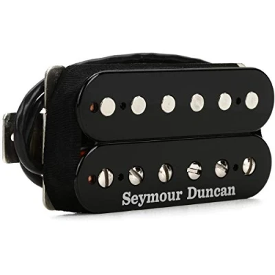 Abbildung von Seymour Duncan SH 5 Humbucker Custom Tonabnehmer für E Gitarre Schwarz