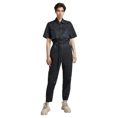 Abbildung von G STAR RAW Damen Army Jumpsuit, Schwarz (caviar D22536 D194 D301), S