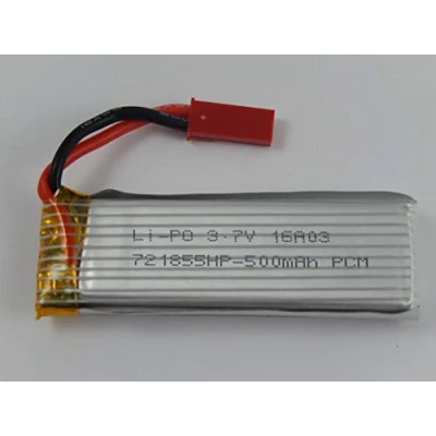Abbildung von vhbw 1x Akku Ersatz für Revell 751860 Drohne Multicopter Quadrocopter (500 mAh, 3,7 V, Li Polymer)