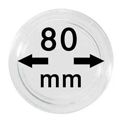Abbildung von Muntcapsules Rond geschikt voor munten Ø 80 mm.