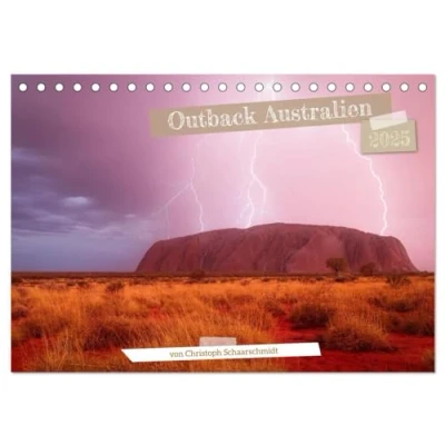 Abbildung von Outback Australien (Tischkalender 2025 DIN A5 quer), CALVENDO Monatskalender