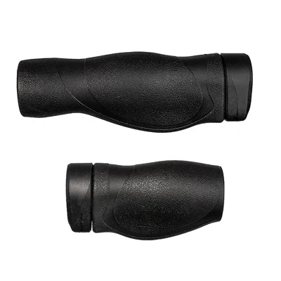 Abbildung von Herrmans Lenkergriffe Clik Comfort schwarz. 123/90mm. Ø 22mm. Paar