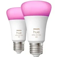 Abbildung von Philips Hue White and Color E27 800 lm Doppelpack