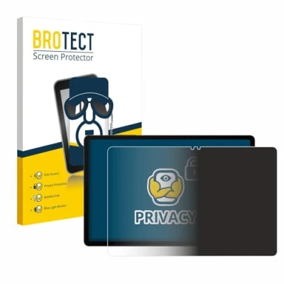 Abbildung von BROTECT Anti Spy Blickschutzfolie für Samsung Galaxy Tab S9 5G Privacy Screen Protector [Displayschutz Folie, Sichtschutz, Blaulichtfilter]