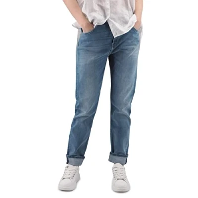 Abbildung von Replay Damen Jeans Marty Boyfit, Medium Blue 009 (Blau), 25W / 30L