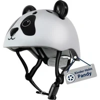 Abbildung von HUDORA Unisex Jugend Kinderhelm Pandy, Gr. 48 52 Helm, weiß/schwarz