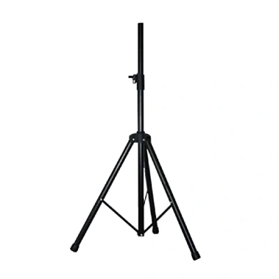 Abbildung von Ibiza SS03 Aluminium Lautsprecherständer, max. 1,80 m und 30 kg Inklusive Tragetasche Schwarz