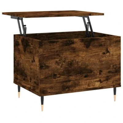 Abbildung von vidaXL Couchtisch Räuchereiche 60x44,5x45 cm Holzwerkstoff